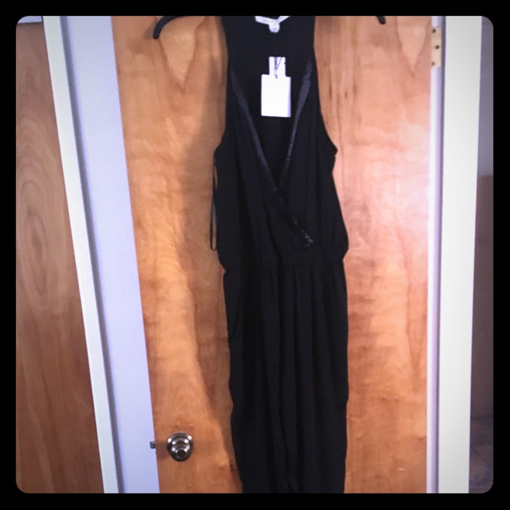 Black DVF Jumpsuit